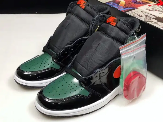 Kick Theory 1 High OG Black Team Orange-Fir x Jordan SoleFly Air Retro AV3905-038 0501